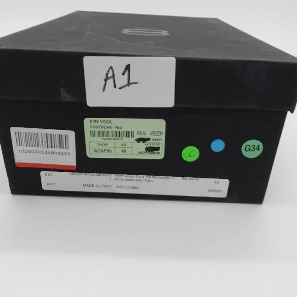 Designer 8 By YOOX Red Sueded heels, BNIB!